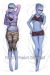 Mass Effect PeeBee Dakimakura Hugging Pillow Cover A0226A