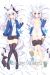 Monster Girl Sexy Fox Dakimakura Hugging Pillow Cover A0229B