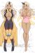 Monster Musume Tio Dakimakura Hugging Pillow Cover A0260B