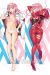 Darling in the FranXX Zero Two Dakimakura Hugging Pillow Cover A0270A