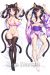 High School DxD Kuroka Dakimakura Hugging Pillow Cover A0276C