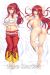 Fairy Tail Erza Scarlet Dakimakura Hugging Pillow Cover A0278B