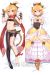 Re:Zero Felt Dakimakura Hugging Pillow Cover A0294A
