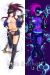 League of Legends Akali K/DA Skin Dakimakura Hugging Pillow Cover A0339D