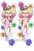 Splatoon 2 Pearl Dakimakura Hugging Pillow Cover A0346E