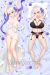 Azur Lane Sirius White Rose Skin Dakimakura Hugging Pillow Cover A0354C