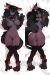 Monster Girl Encyclopedia Hellhound Dakimakura Hugging Pillow Cover A0374