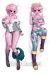 Boku no Hero Academia Mina Ashido Dakimakura Hugging Body Pillow Cover A0428A