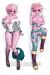 Boku no Hero Academia Mina Ashido Dakimakura Hugging Body Pillow Cover A0428B