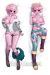 Boku no Hero Academia Mina Ashido Dakimakura Hugging Body Pillow Cover A0428D