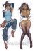 The Legend of Korra Korra Dakimakura Hugging Body Pillow Cover A0457B