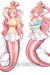 One Piece Shirahoshi Dakimakura Hugging Body Pillow Cover A0472A