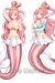 One Piece Shirahoshi Dakimakura Hugging Body Pillow Cover A0472C