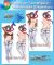 Attack on Titan Mikasa Undressable Dakimakura Hugging Body Pillow Cover A0481U