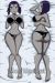 Teen Titans Raven Dakimakura Hugging Body Pillow Cover A0493D
