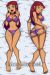 Teen Titans Starfire Dakimakura Hugging Body Pillow Cover A0494D