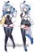 Genshin Impact Eula Dakimakura Hugging Body Pillow Cover A0497A