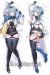 Genshin Impact Eula Dakimakura Hugging Body Pillow Cover A0497B