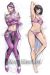 Mortal Kombat 11 Mileena Dakimakura Hugging Body Pillow Cover A0528C