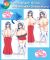 Chichi Miko!! Chichiizumi Rinka Undressable Dakimakura Hugging Body Pillow Cover A0535U