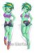 Shantae Rottytops Dakimakura Hugging Body Pillow Cover A0556A