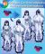 Monster Girl Encyclopedia Nureonago and Queen Slime Undressable Dakimakura Hugging Body Pillow Cover A0558U