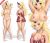 240cm Life Size Monster Musume Tio Dakimakura Hugging Body Pillow Cover A0613ZD