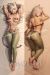 Mushoku Tensei Ghislaine Dedoldia Dakimakura Hugging Body Pillow Cover A0621A