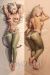 Mushoku Tensei Ghislaine Dedoldia Dakimakura Hugging Body Pillow Cover A0621B