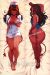 Meru the Succubus Meru Dakimakura Hugging Body Pillow Cover A0627A