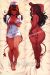 Meru the Succubus Meru Dakimakura Hugging Body Pillow Cover A0627B