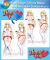 Huniepop Tiffany Maye Undressable Dakimakura Hugging Body Pillow Cover A0641U