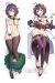 Gushing over Magical Girls Utena Hiiragi Akeno Dakimakura Hugging Body Pillow Cover A0668A