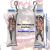 Goddess of Victory: Nikke Bay Mini Dakimakura Keychain Phone Strap A0674KCA