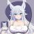 Chillin' in Another World with Level 2 Super Cheat Powers Fenrys 3D Wrist Rest Oppai Mouse Pad A0675MWA