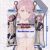 Dandadan Aira Shiratori Mini Dakimakura Keychain Phone Strap A0711KCA