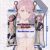 Dandadan Aira Shiratori Mini Dakimakura Keychain Phone Strap A0711KCB