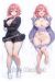 100Kanojo Hakari Hanazono Dakimakura Hugging Body Pillow Cover A0744B