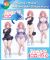 100Kanojo Hakari Hanazono Undressable Dakimakura Hugging Body Pillow Cover A0744U