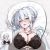 The Shy Snow Woman And The Cursed Ring Yukino Mifuyu 3D Wrist Rest Oppai Mouse Pad A0765MWA