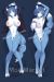 Star Fox Krystal Dakimakura Hugging Body Pillow Cover A0770D