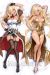 Azur Lane Nevada Dakimakura Hugging Body Pillow Cover A0776A