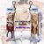 Azur Lane Nevada Mini Dakimakura Keychain Phone Strap A0776KCD