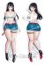FreeStyle 2 Violet Dakimakura Hugging Body Pillow Cover A0795A