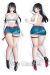 FreeStyle 2 Violet Dakimakura Hugging Body Pillow Cover A0795B