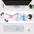 Kowloon Generic Romance Reiko Kujirai Gaming Mouse Pad Desk Pad Playmat A0799MP