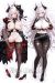 Azur Lane Admiral Zenker Dakimakura Hugging Body Pillow Cover A0801C