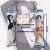 OreAku Nias Carlin Mini Dakimakura Keychain Phone Strap A0805KCD
