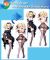 Grok AI Ani Undressable Dakimakura Hugging Body Pillow Cover A0807U