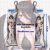 Blue Archive Hanekawa Hasumi Mini Dakimakura Keychain Phone Strap A0810KCA